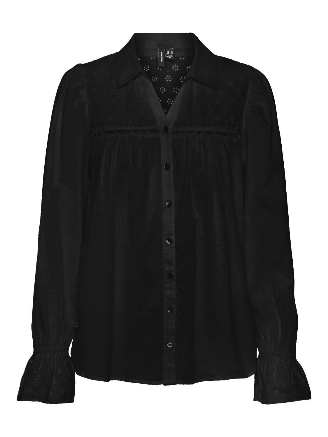 VMAMINA L/S SHIRT WVN LCS Black