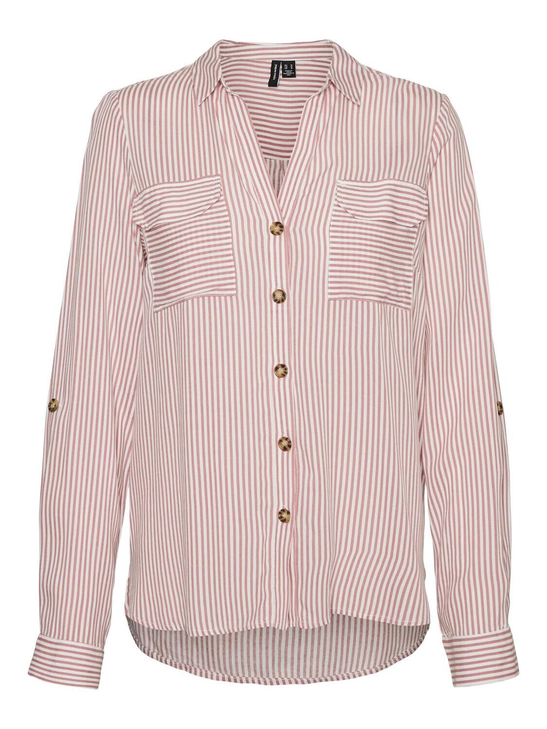 VMBUMPY L/S SHIRT NEW WVN NOOS Snow White-NOSTALGIA ROSE