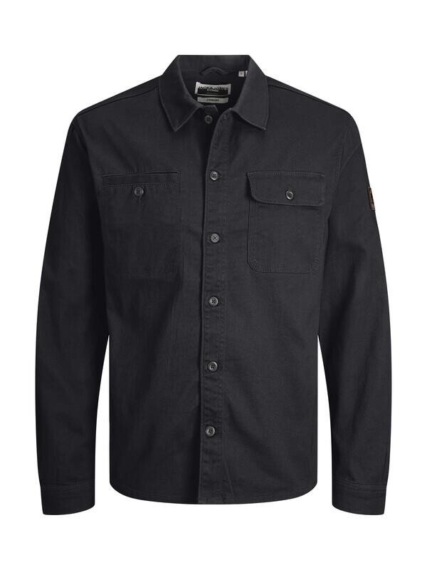 JCOBEN CLASSIC STRETCH OVERSHIRT LS NOOS Black