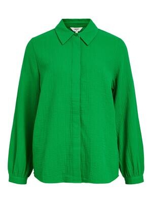 OBJCARINA L/S SHIRT 125 Fern Green
