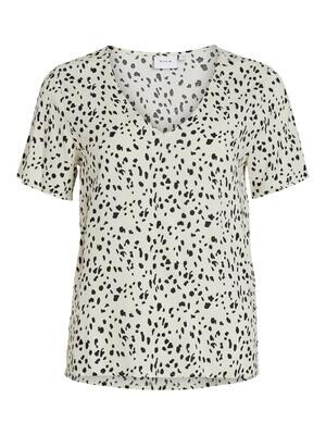 VIPAYA V-NECK S/S TOP/SU - NOOS Birch-DOLMA
