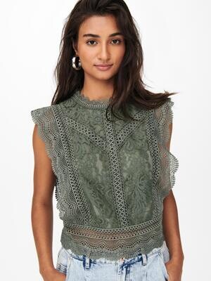 ONLKARO S/L LACE TOP NOOS WVN Kalamata