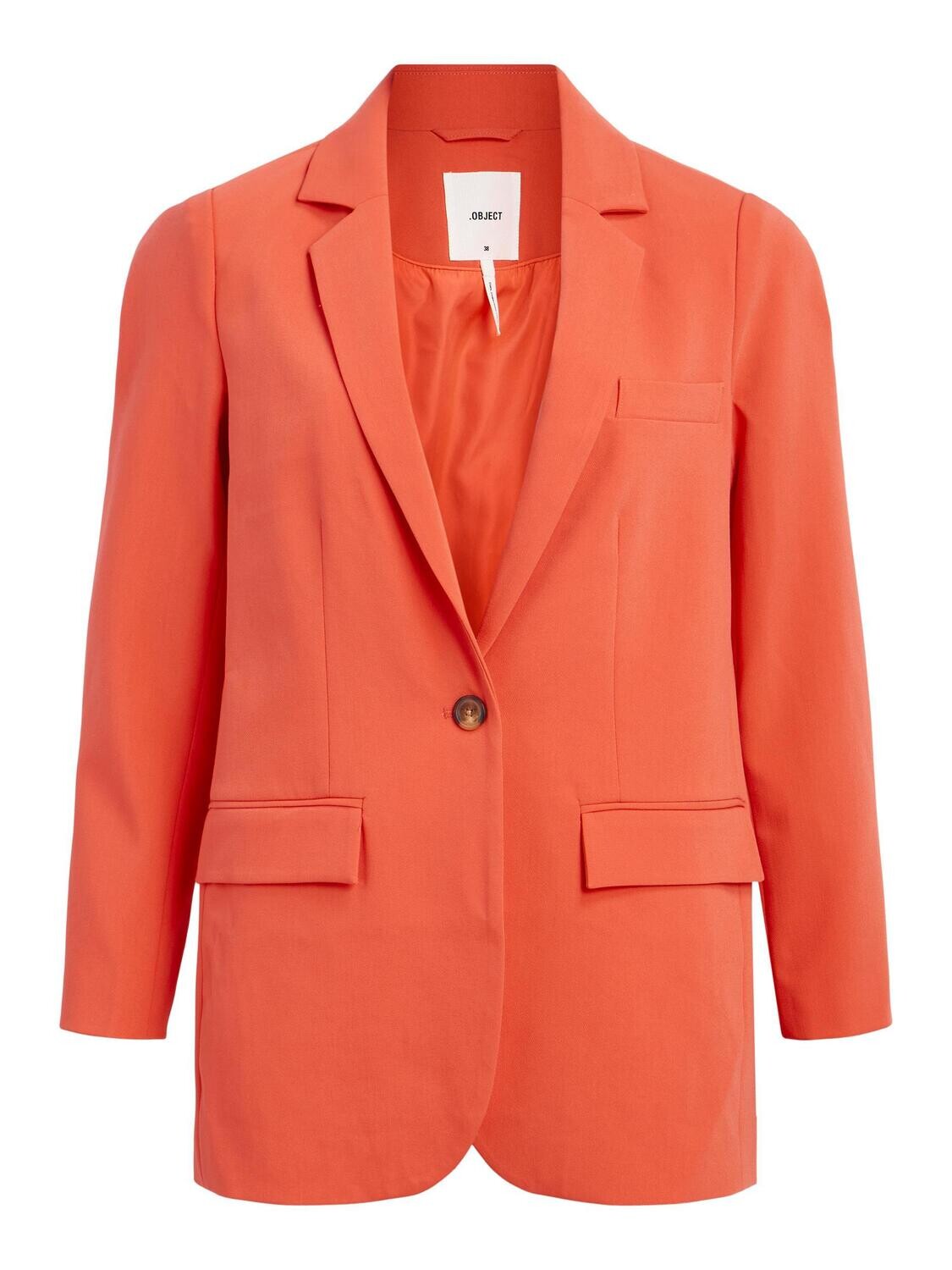 OBJSIGRID L/S BLAZER NOOS Hot Coral