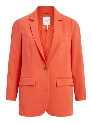 OBJSIGRID L/S BLAZER NOOS Hot Coral