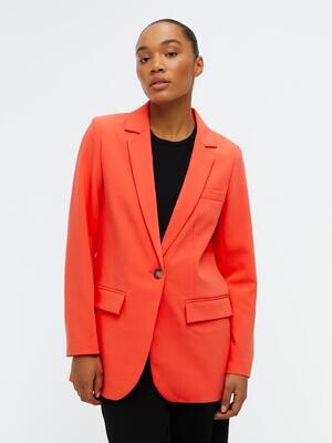 OBJSIGRID L/S BLAZER NOOS Hot Coral