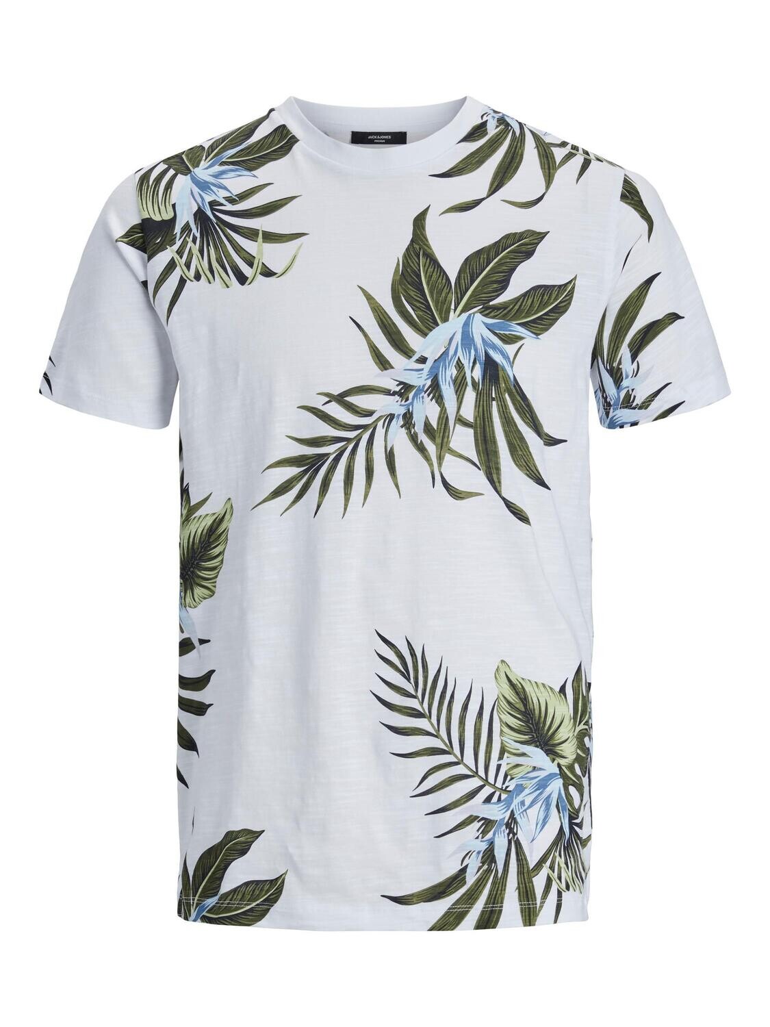 JPRBLATROPIC AOP SS TEE CREW NECK SN White/SS23