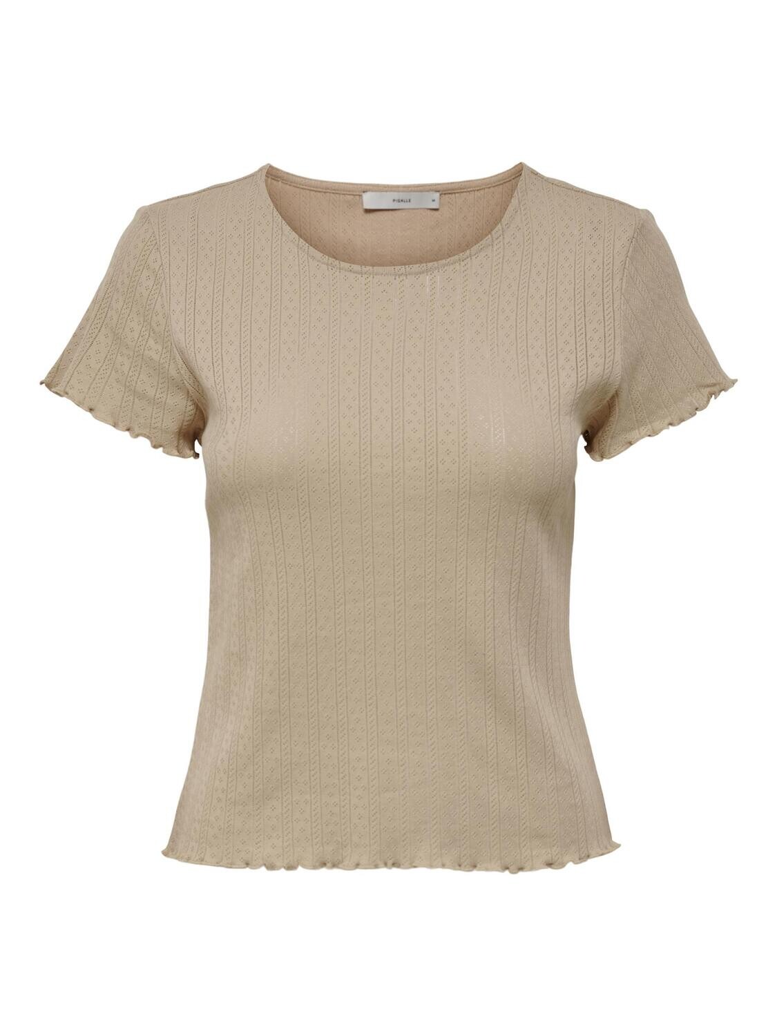 ONLCARLOTTA S/S TOP JRS NOOS Humus