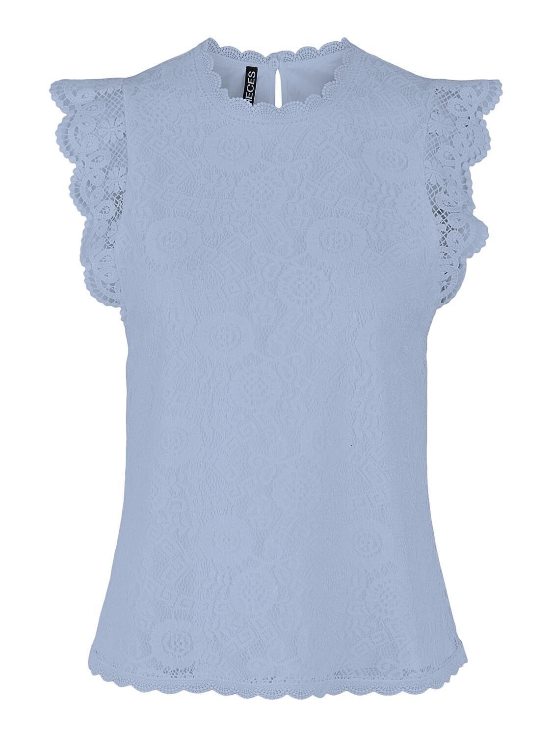 PCOLLINE SL LACE TOP NOOS BC Kentucky Blue