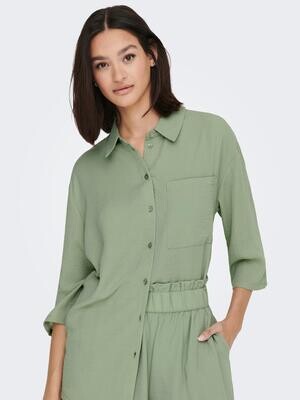 JDYDIVYA 3/4 LOOSE SHIRT WVN NOOS Desert Sage