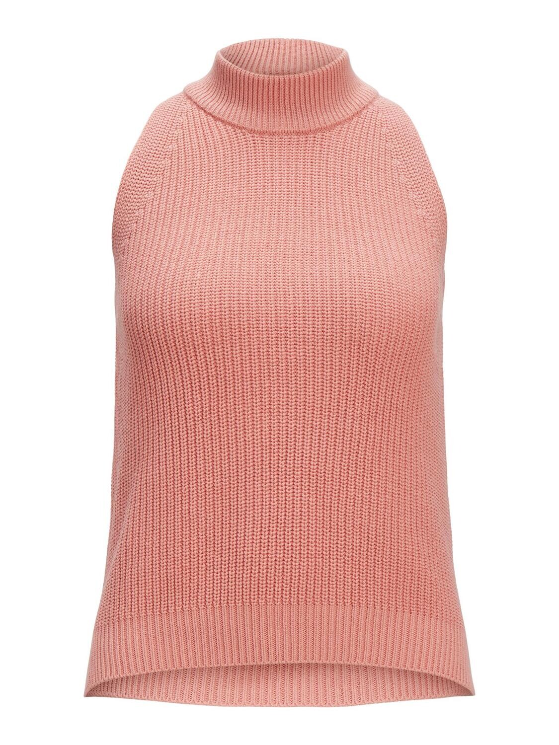 JXZITTA TWIST TOP KNIT Coral Haze