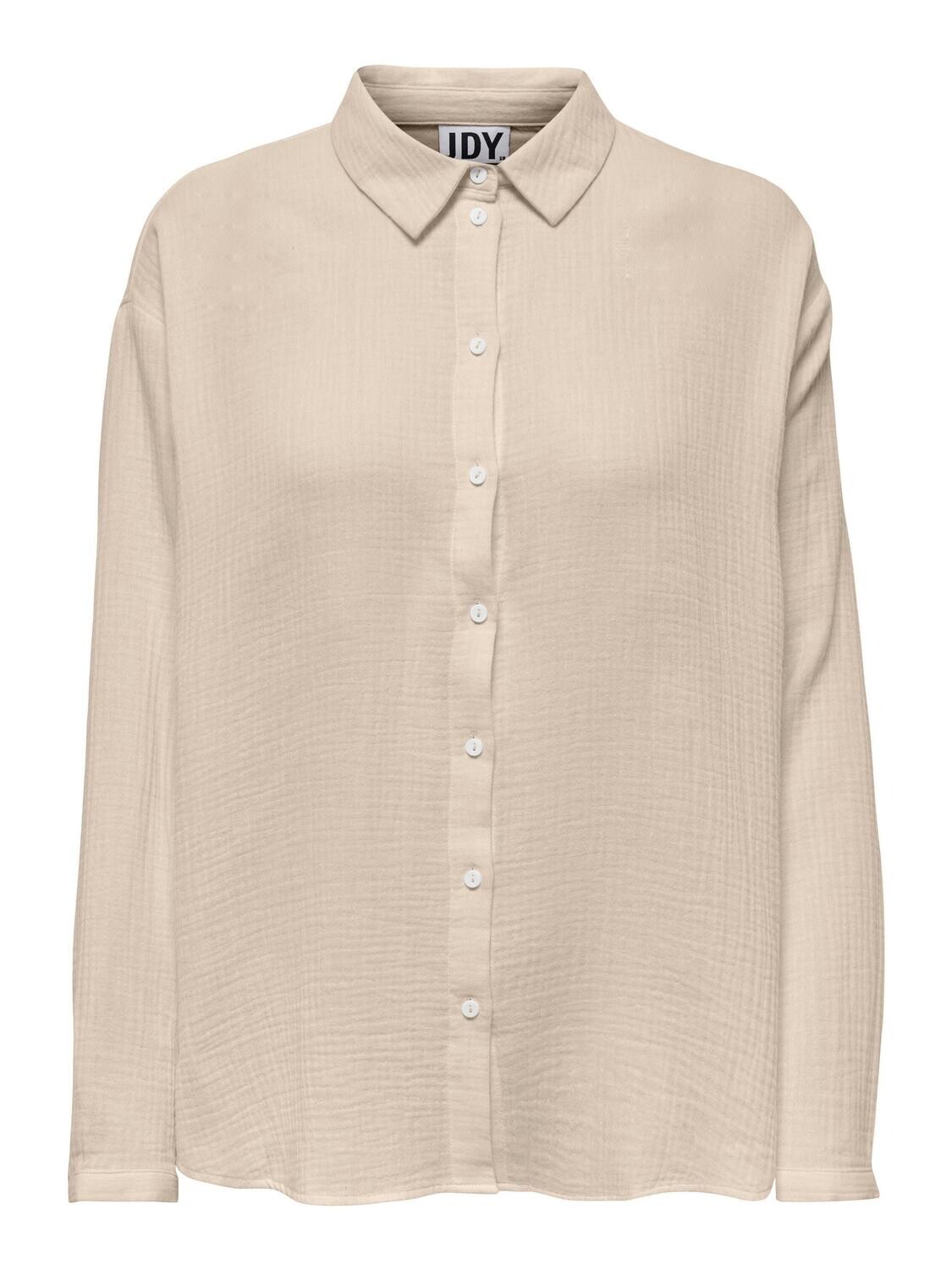 JDYTHEIS L/S LOOSE SHIRT WVN NOOS Tapioca