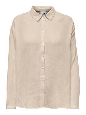 JDYTHEIS L/S LOOSE SHIRT WVN NOOS Tapioca