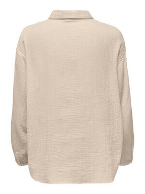 JDYTHEIS L/S LOOSE SHIRT WVN NOOS Tapioca