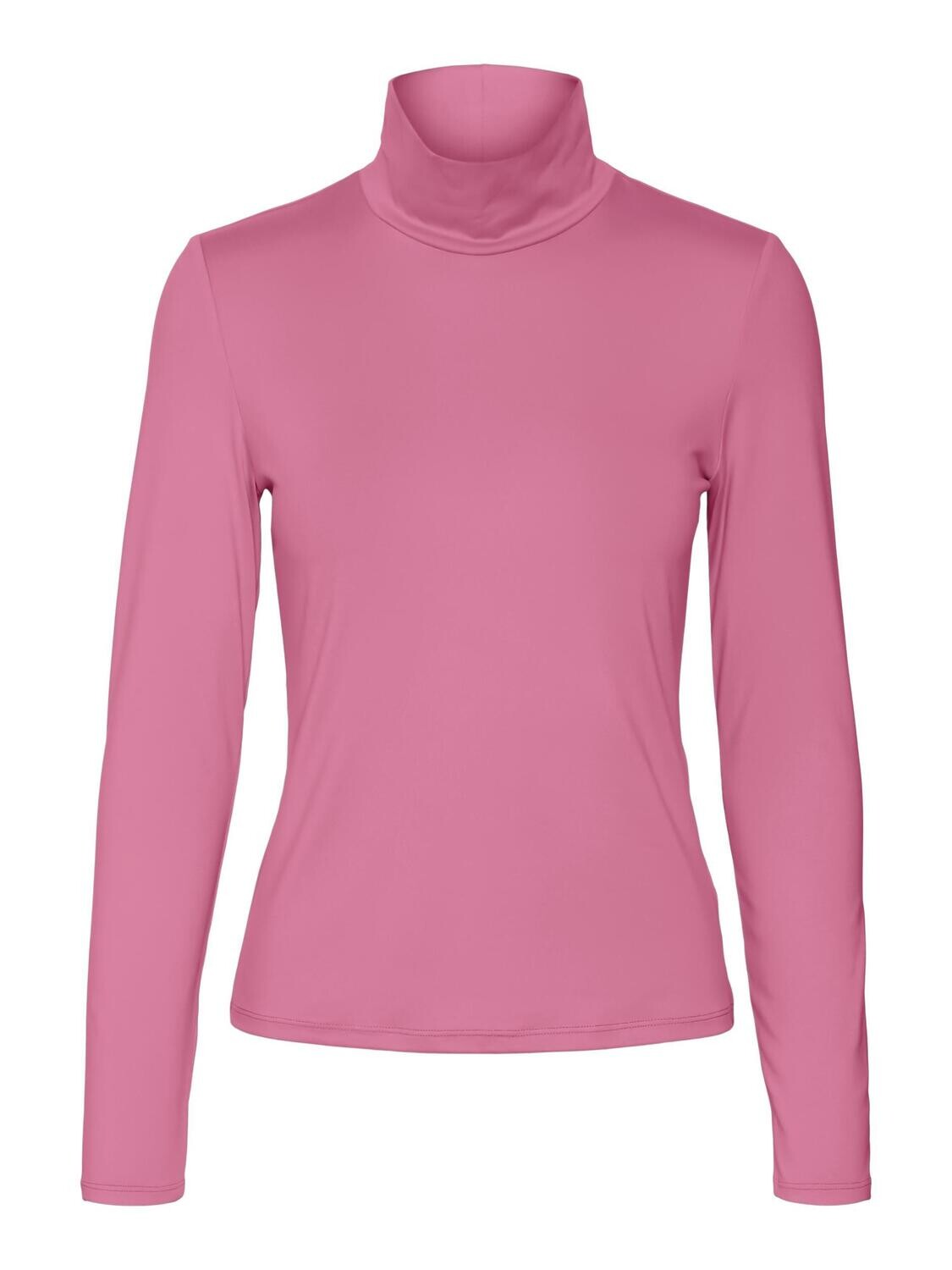VMINA LS HIGHNECK TOP JRS BF Hot Pink