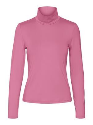 VMINA LS HIGHNECK TOP JRS BF Hot Pink