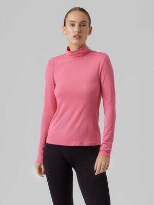 VMINA LS HIGHNECK TOP JRS BF Hot Pink