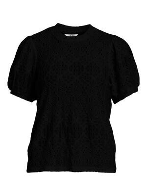 OBJFEODORA S/S TOP NOOS Black