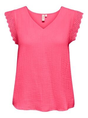 ONLTHYRA SL MIX TOP WVN Camellia Rose