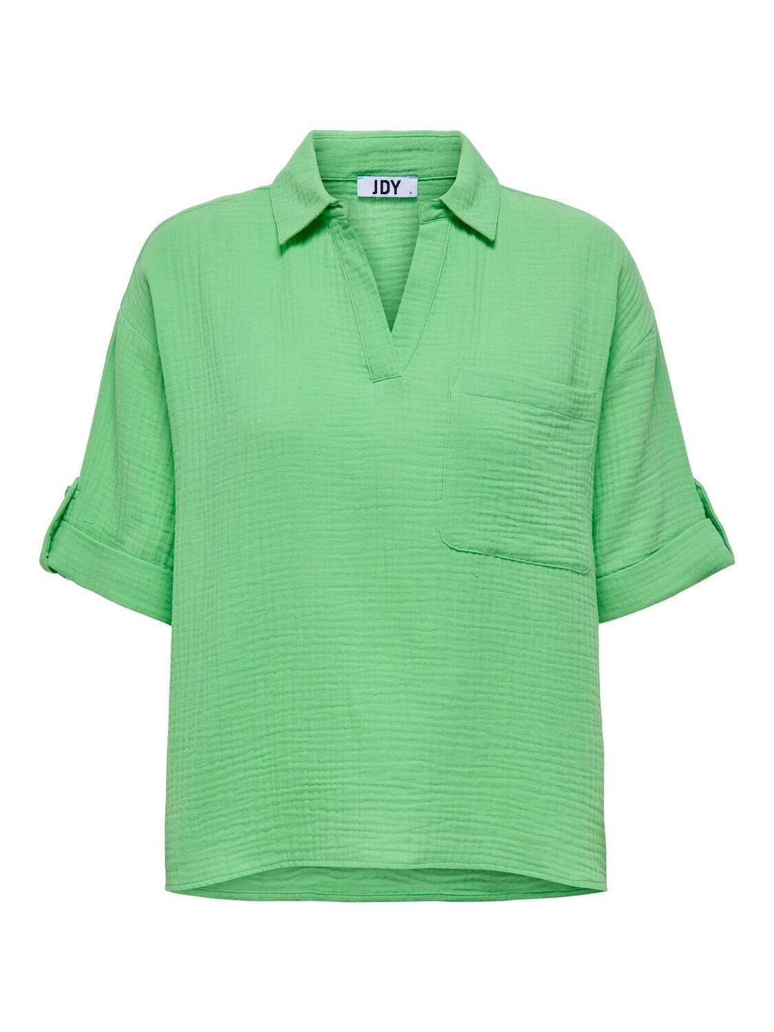 JDYTHEIS LOOSE 2/4 SHIRT WVN Absinthe Green
