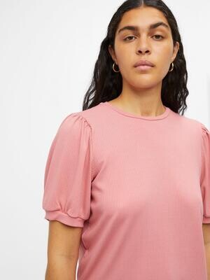 OBJJAMIE S/S TOP NOOS Brandied Apricot