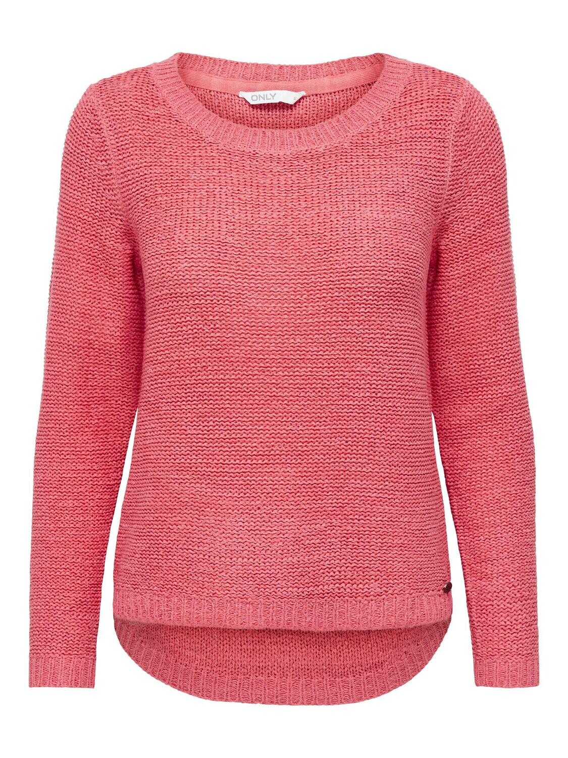 ONLGEENA XO L/S PULLOVER KNT NOOS Tea Rose