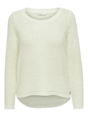 ONLGEENA XO L/S PULLOVER KNT NOOS Cloud Dancer