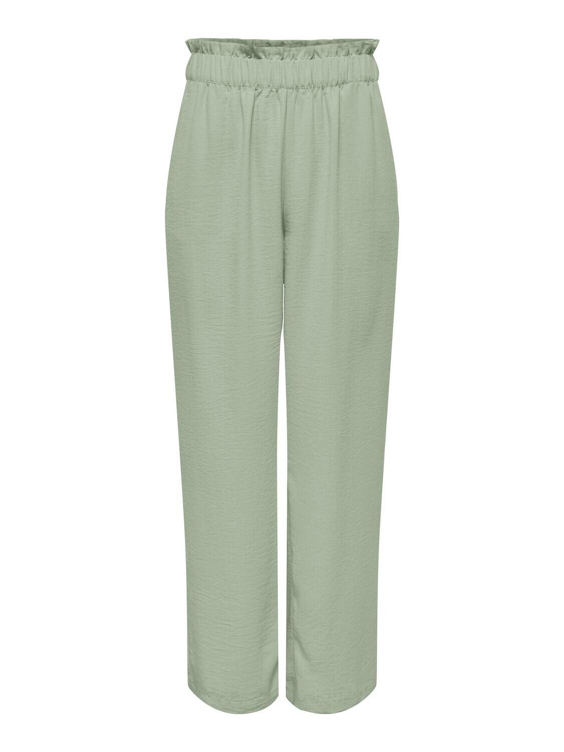 JDYDIVYA HW WIDE PANTS WVN NOOS Desert Sage