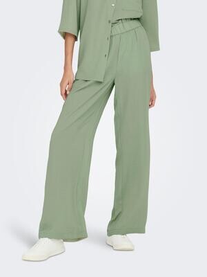 JDYDIVYA HW WIDE PANTS WVN NOOS Desert Sage
