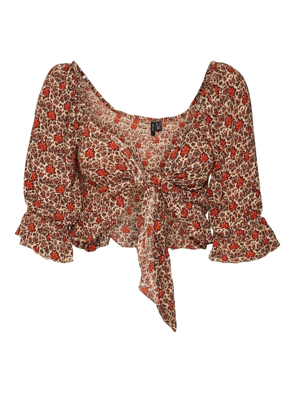 VMBANI 2/4 CROP TOP EXP Boulder/RED BANI