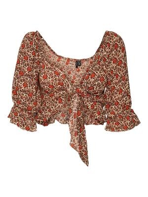 VMBANI 2/4 CROP TOP EXP Boulder/RED BANI