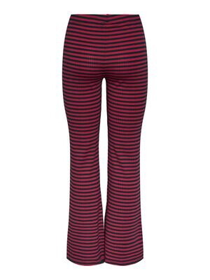 PCLAYA HW FLARED PANTS D2D Aventurine-FUCHSIA PURPLE