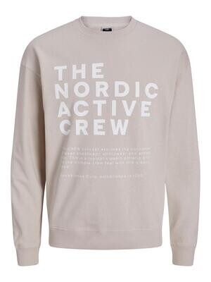 JCOVIBES SWEAT CREW NECK Moonbeam