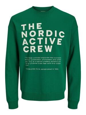 JCOVIBES SWEAT CREW NECK Verdant Green