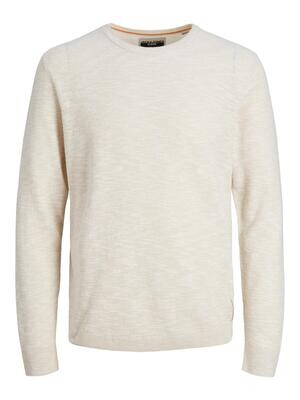 JCOMARINA KNIT CREW NECK Moonbeam