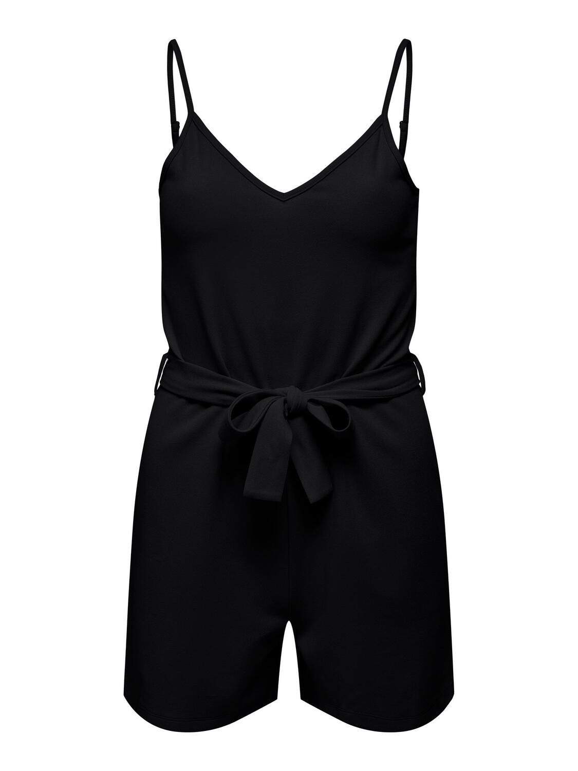 JDYGEGGO S/L PLAYSUIT ATK Black