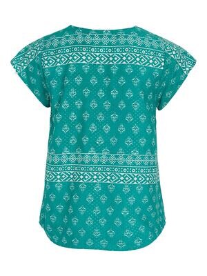 VIATNIA AKU V-NECK TOP Alhambra-Aku white