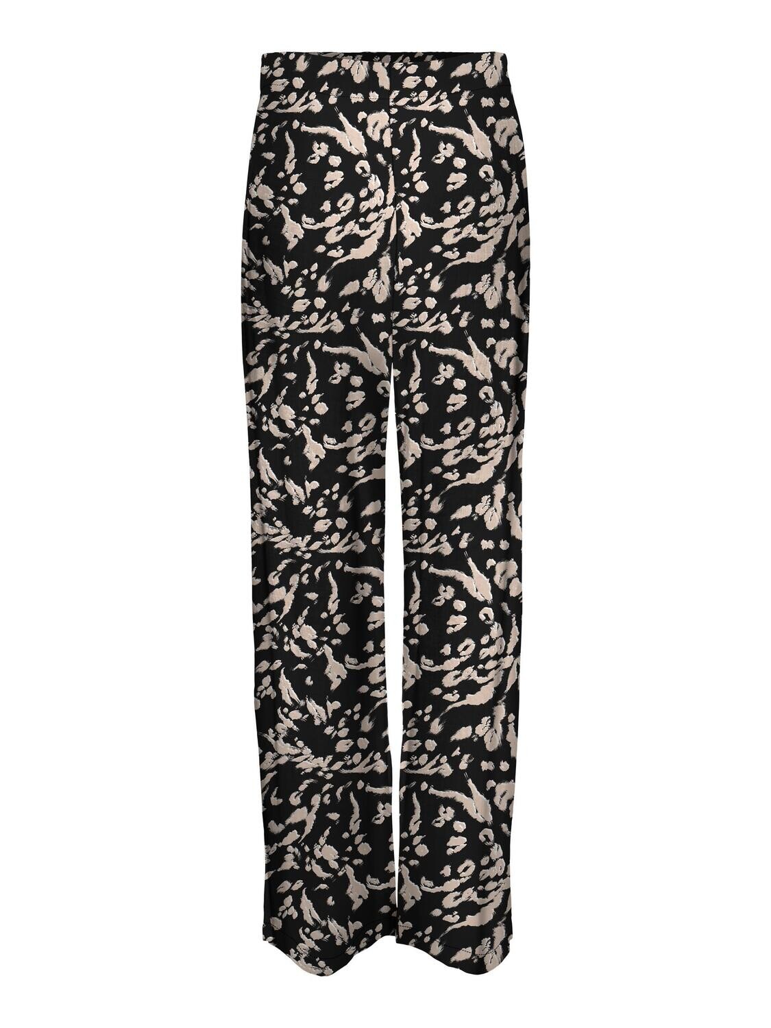 VMEASY HW WIDE PANTS R1 WVN GA Black/Cila