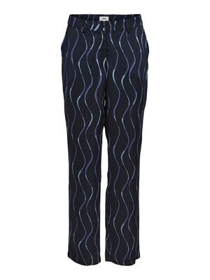 OBJLIPA HW STRAIGHT PANTS A AW FAIR 22 Dress Blues-Clematis blue