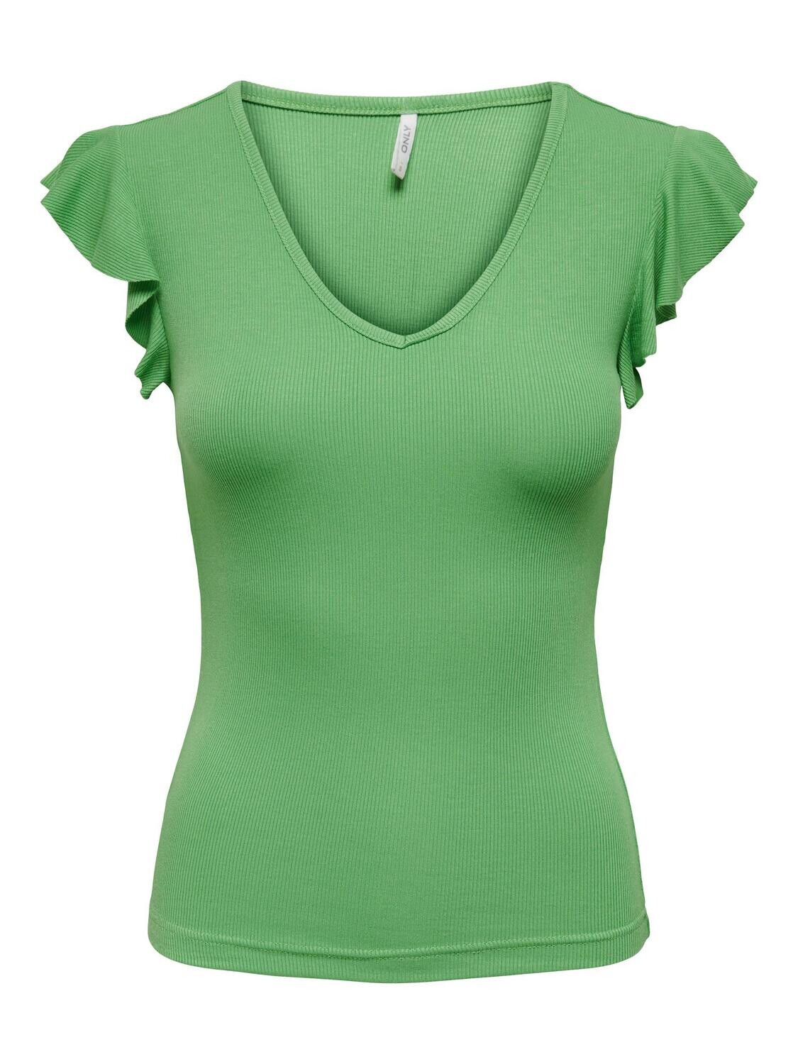 ONLBELIA S/L TOP JRS NOOS Vibrant Green