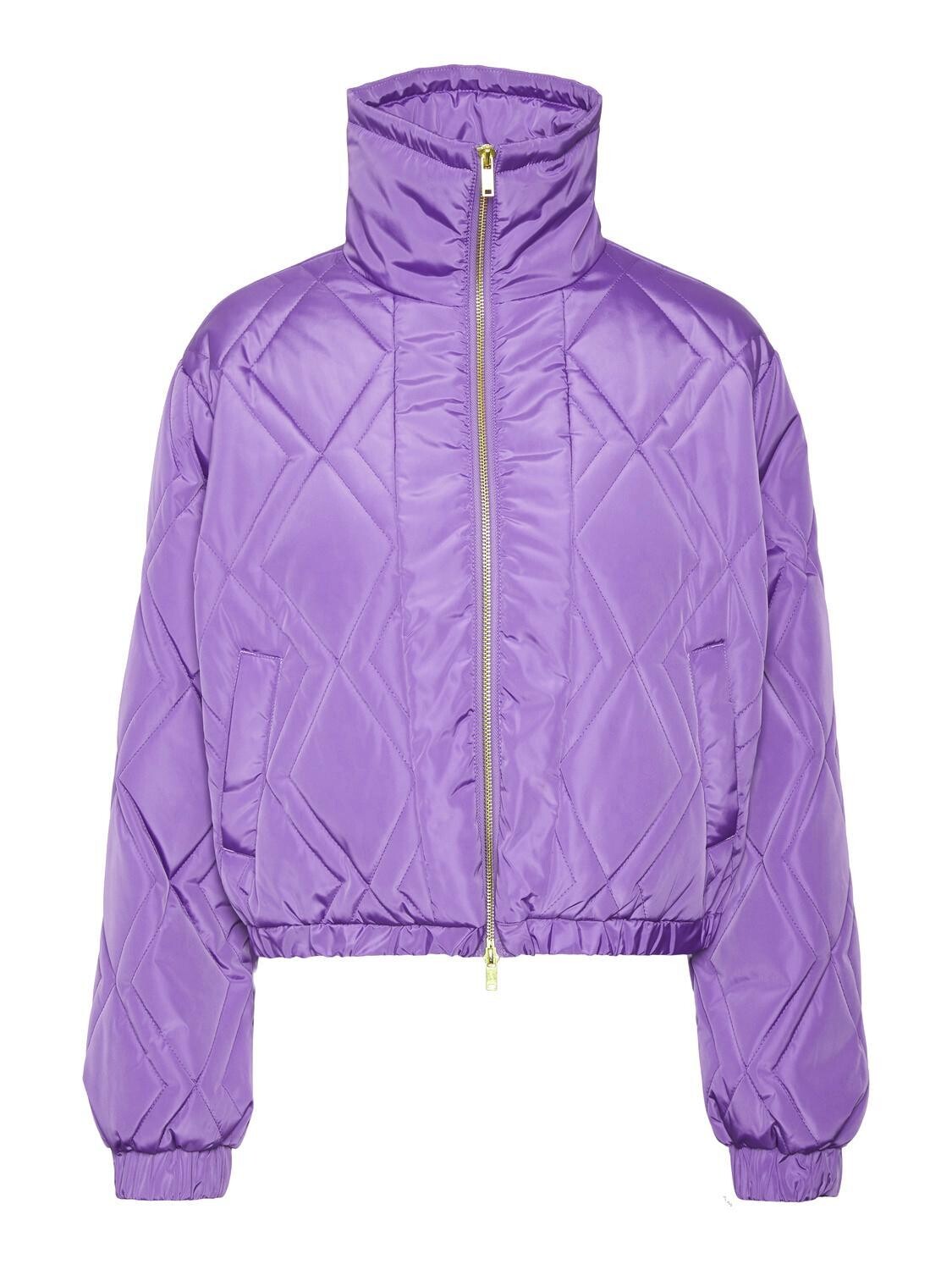 NMZIGGY LS QUILT BOMBER JACKET DD Paisley Purple