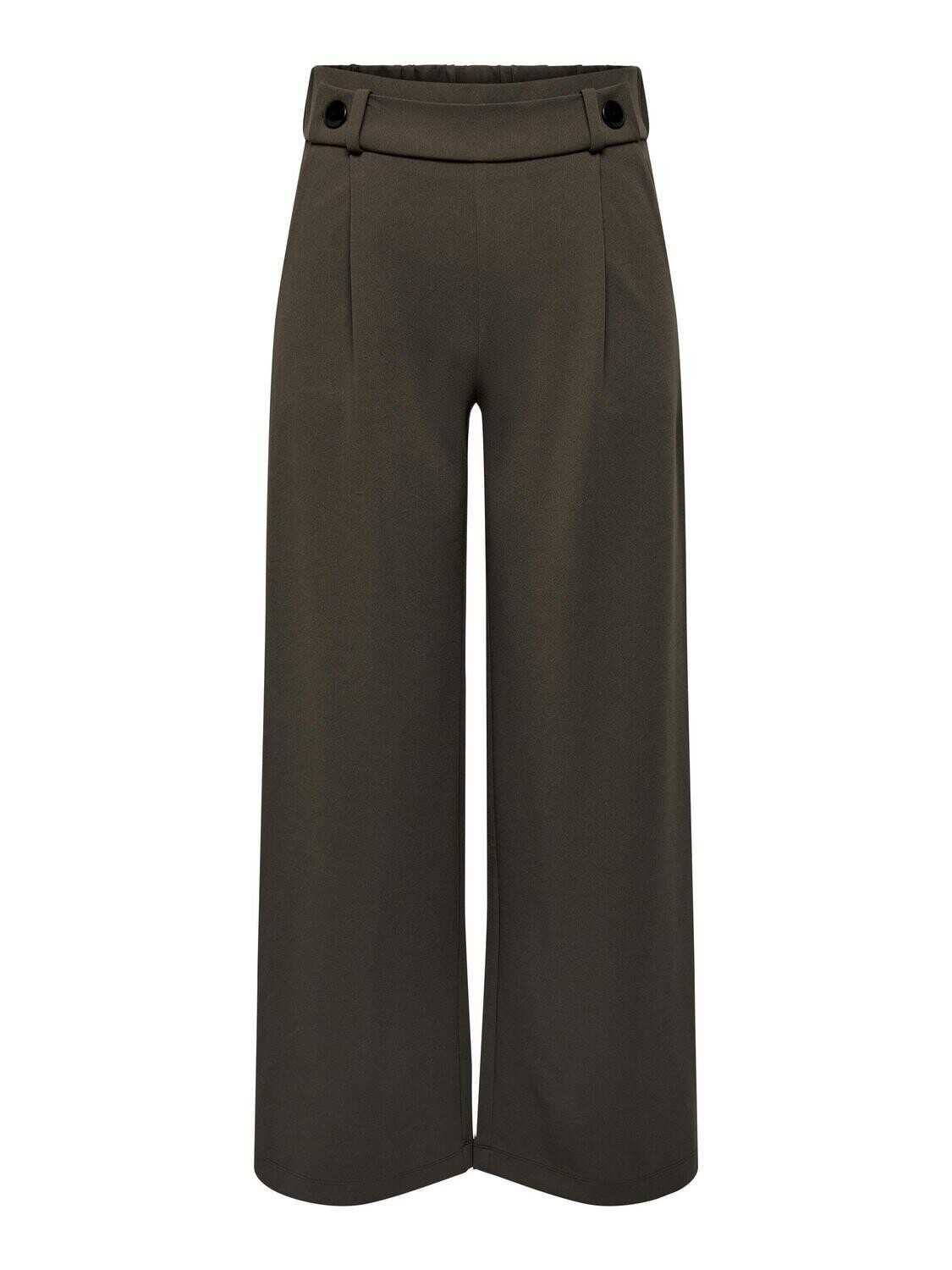 JDYGEGGO NEW LONG PANT JRS NOOS Chocolate Brown/BLAC