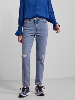 PCKESIA MOM HW ANK DST JNS LB142 NOOS BC Light Blue Denim