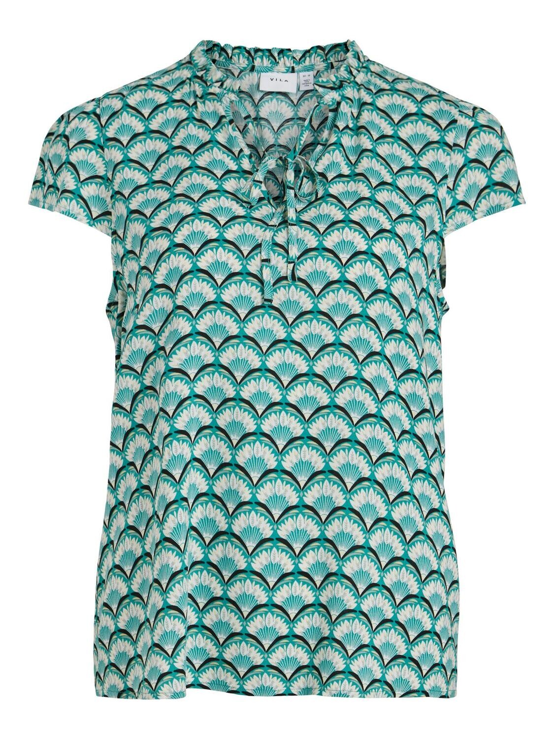 VIZONO CAP SLEEVE TOP Alhambra-CAPRI GRAPHIC