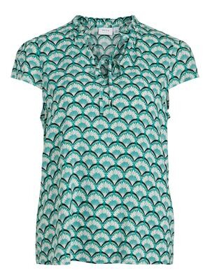 VIZONO CAP SLEEVE TOP Alhambra-CAPRI GRAPHIC