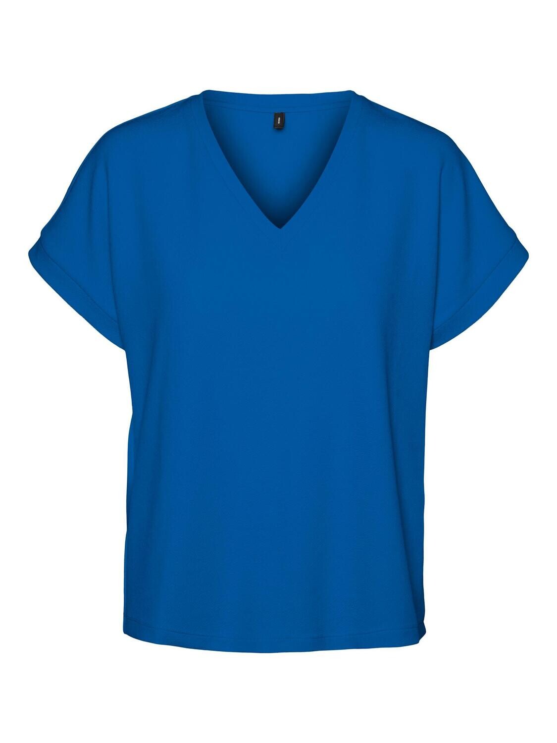 VMGABRIELLE COCO S/S V-NECK TOP EXP Skydiver