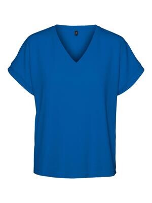 VMGABRIELLE COCO S/S V-NECK TOP EXP Skydiver