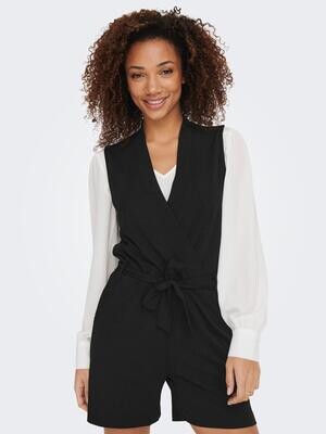 JDYHONEY GEGGO S/L PLAYSUIT JRS Black