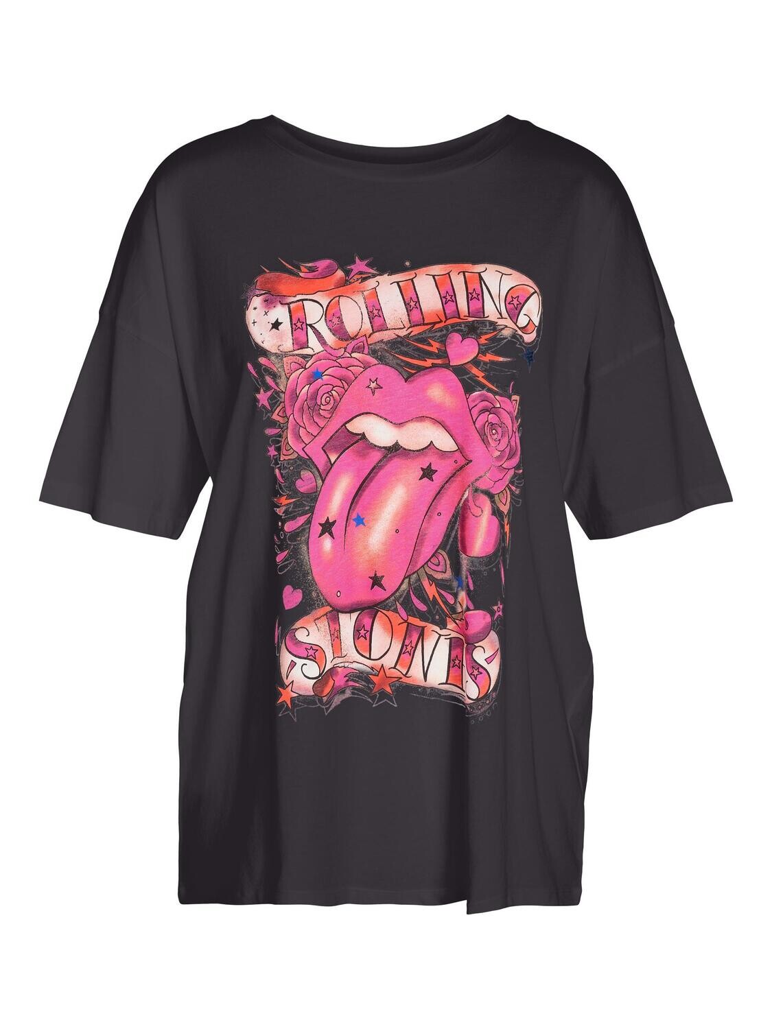 NMIDA RS S/S T-SHIRT FWD Obsidian-ROLLING STONES