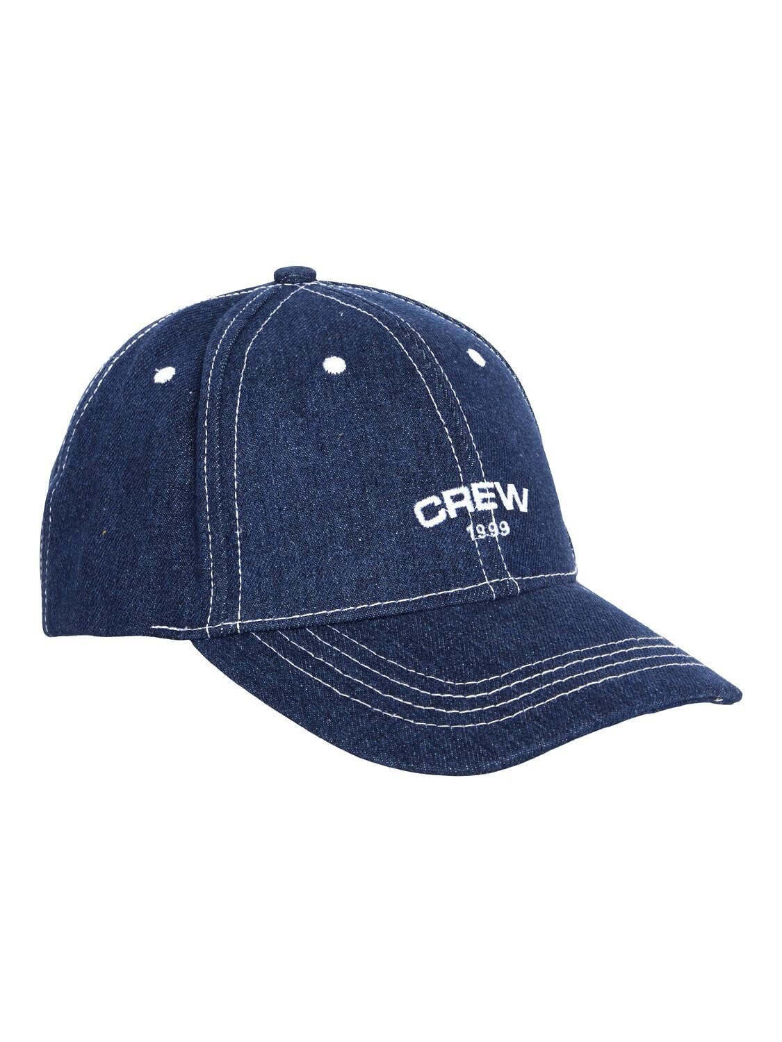 NMCEDRIC BASEBALL STICH CAP EM Medium Blue Denim/CO