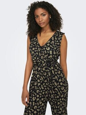 ONLSAFARI S/L JUMPSUIT JRS Cornstalk-Wild graphic jrs